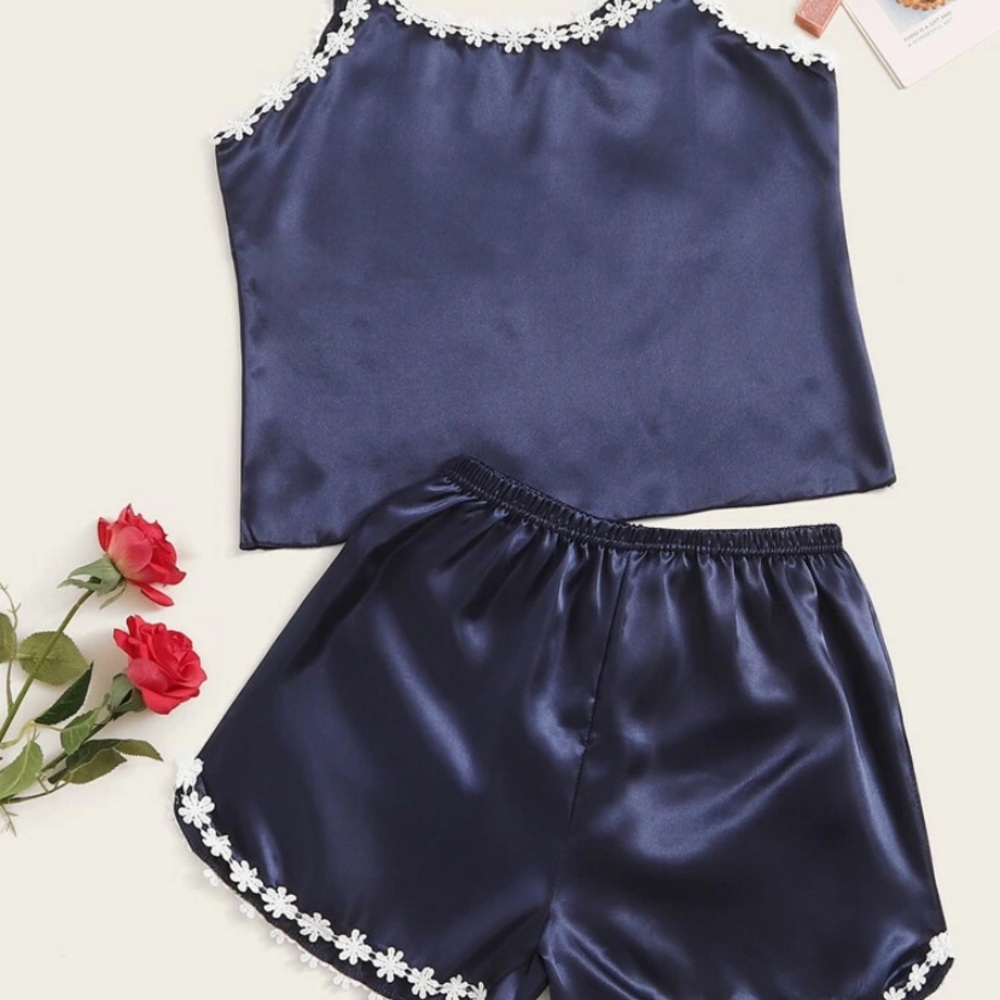 Satin PJ Pajama Set